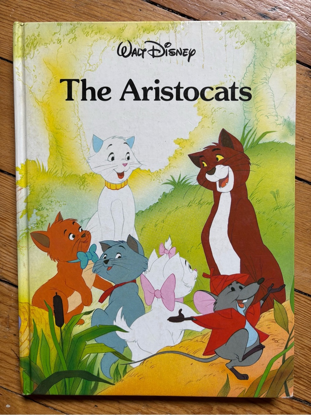 Vintage Walt Disney The Aristocats Hardcover Storybook